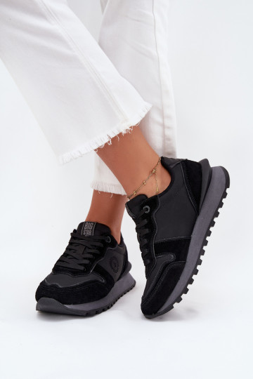 Oda Sneakers modelio batai Moteriškas Big Star OO274529 HI-POLY SYSTEM juodos spalvos 2