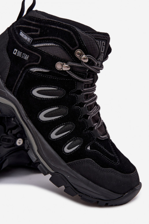 Oda žygio batai Vyriški Big Star OO17433 HI-POLY SYSTEM juodos spalvos Oda žygio batai Vyriški Big Star OO17433 HI-POLY SYSTEM juodos spalvos