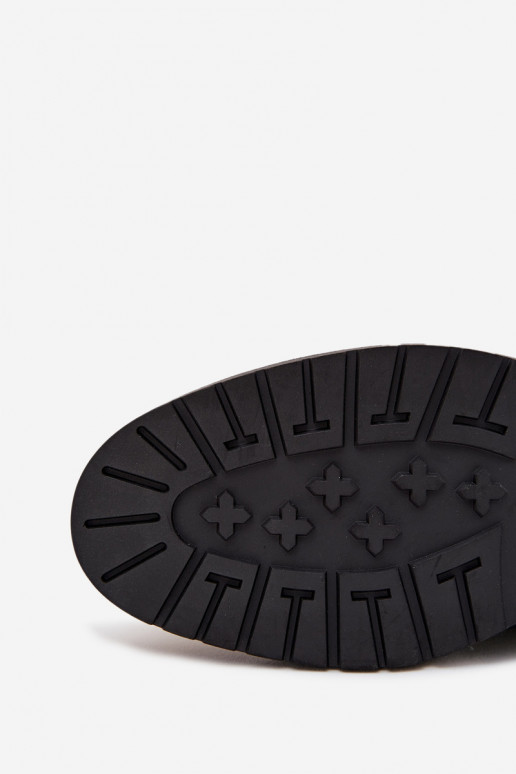 Oda pašiltinti Aulinukai Vyriški Į Pilį Big Star OO174148 juodos spalvos Oda pašiltinti Aulinukai Vyriški Į Pilį Big Star OO174148 juodos spalvos