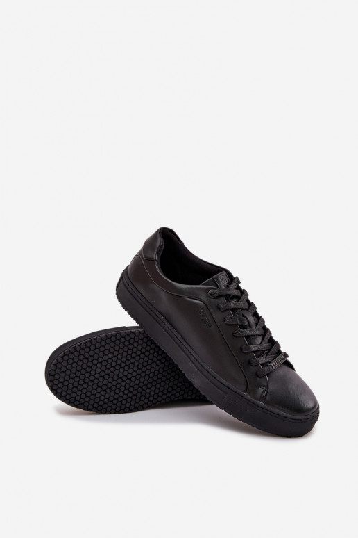 Oda laisvalaikio batai Sneakers modelio batai Vyriški Big Star SS174121 juodos spalvos