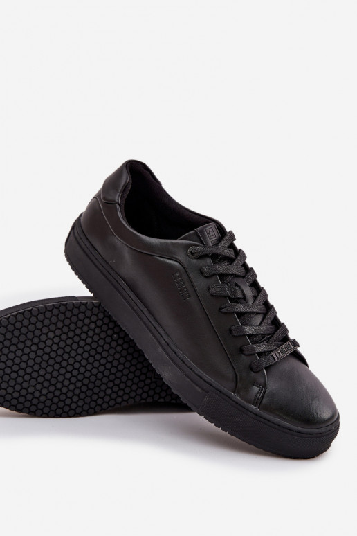 Oda laisvalaikio batai Sneakers modelio batai Vyriški Big Star SS174121 juodos spalvos