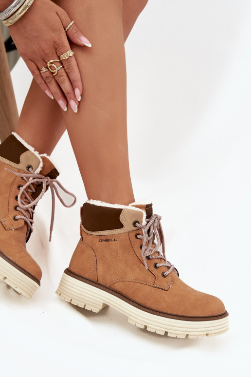 pašiltinti batai Moteriškas O'NEILL BENICIA INOMEN HIGH rudos spalvos pašiltinti batai Moteriškas O'NEILL BENICIA INOMEN HIGH rudos spalvos