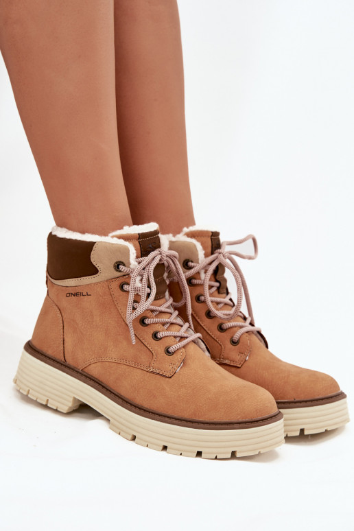 pašiltinti batai Moteriškas O'NEILL BENICIA INOMEN HIGH rudos spalvos pašiltinti batai Moteriškas O'NEILL BENICIA INOMEN HIGH rudos spalvos
