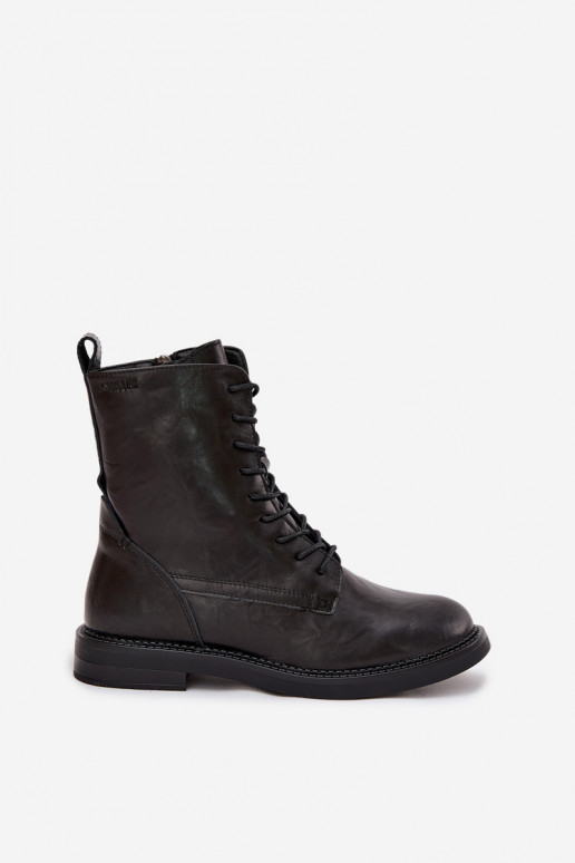 Oda pašiltinti Moteriškas Darbiniai kulkšnies batai Big Star SS274480 juodos spalvos Oda pašiltinti Moteriškas Darbiniai kulkšnies batai Big Star SS274480 juodos spalvos