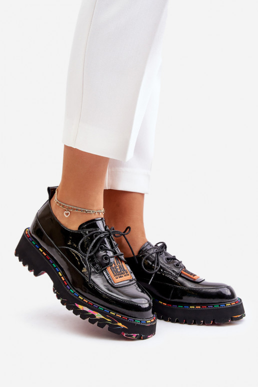 su lako efektu batai Moteriškas su raišteliais Artiker 55C0499 juodos spalvos