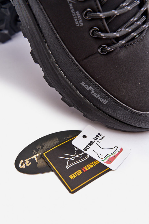 INodoodporne  sportiniai bateliai Trekas Vyriški McBraun juodos spalvos