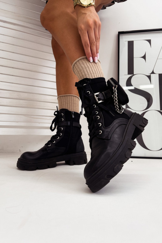 Kojinės Moteriškas Be slėgio IN Prążek z Lurexem smėlio spalvos