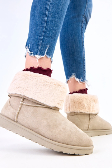 Žali sniego batai su kailiu... 2