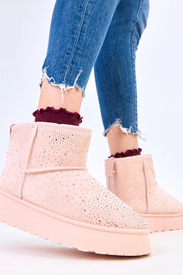 Rožiniai sniego batai su...