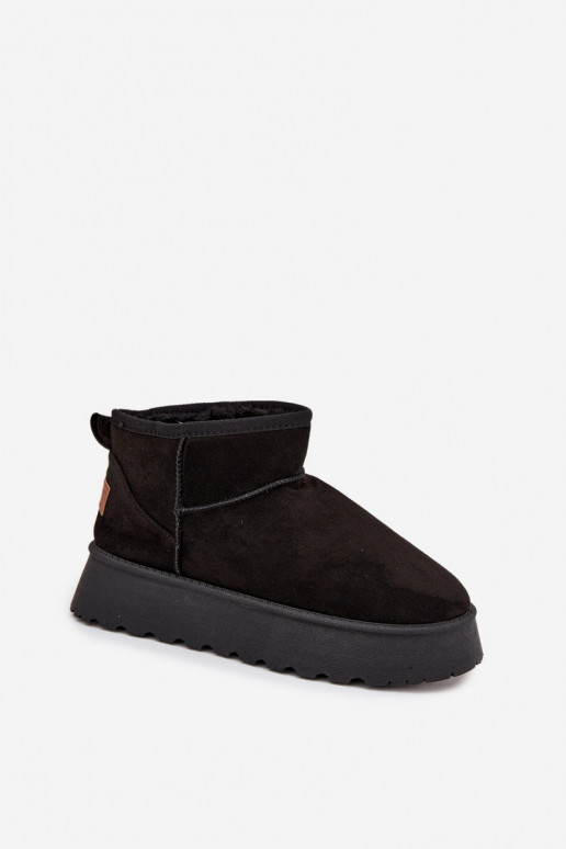 sniego batai Moteriškas su platforma juodos spalvos Celyra