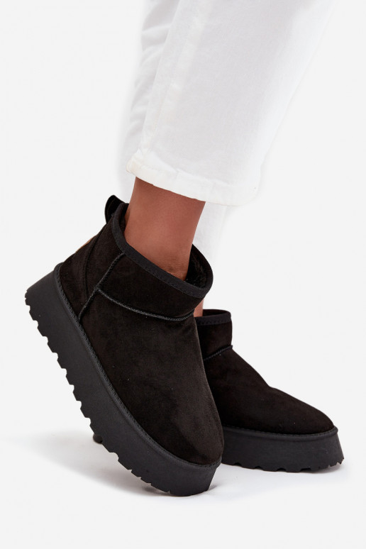 sniego batai Moteriškas su platforma juodos spalvos Celyra