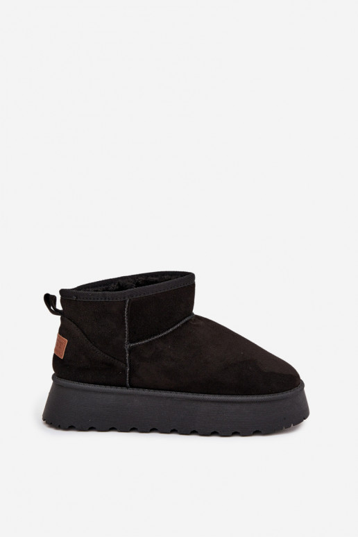 sniego batai Moteriškas su platforma juodos spalvos Celyra