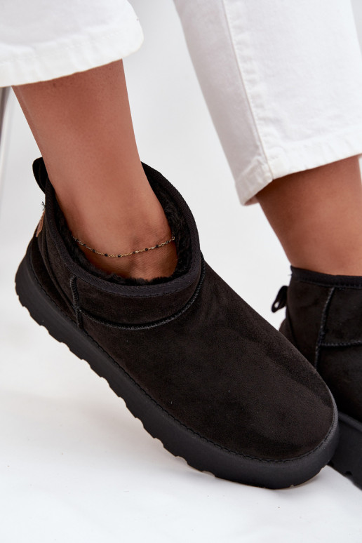 sniego batai Moteriškas su platforma juodos spalvos Celyra