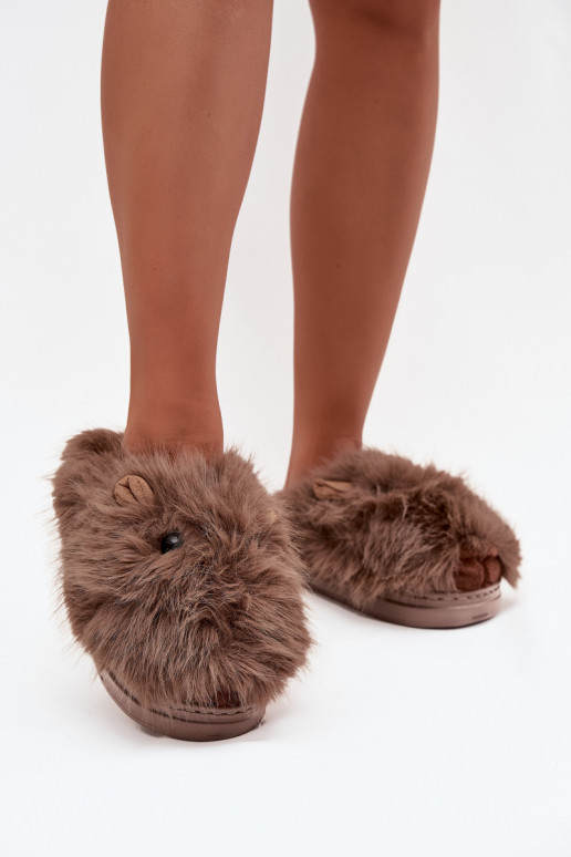 su kailiuku Kapice Moteriškas Kapibary rudos spalvos Pravelle su kailiuku Kapice Moteriškas Kapibary rudos spalvos Pravelle