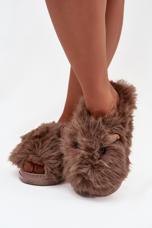 su kailiuku Kapice Moteriškas Kapibary rudos spalvos Pravelle su kailiuku Kapice Moteriškas Kapibary rudos spalvos Pravelle