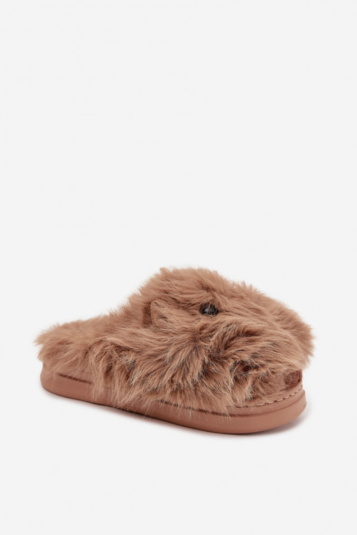 su kailiuku Kapice Moteriškas Kapibary chaki spalvos Pravelle