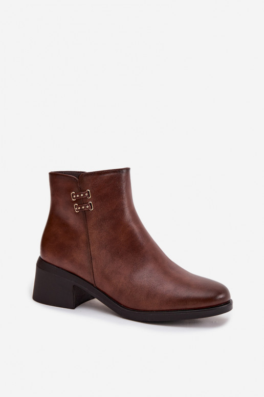 pašiltinti Moteriški aulinukai Klocke rudos spalvos Delmira pašiltinti Moteriški aulinukai Klocke rudos spalvos Delmira