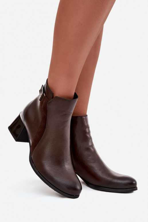 Oda Moteriški aulinukai su kulniukais pašiltinti Zazoo 60563 CzekoladoĮe