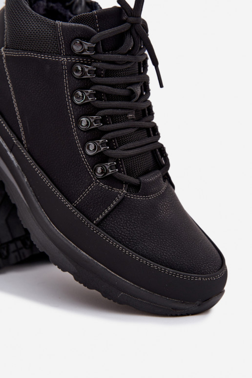 žygio batai batai Vyriški pašiltinti juodos spalvos INivelle