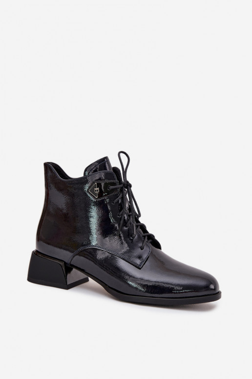 Oda su lako efektu Moteriški aulinukai Klocke Artiker 57C1117 juodos spalvos