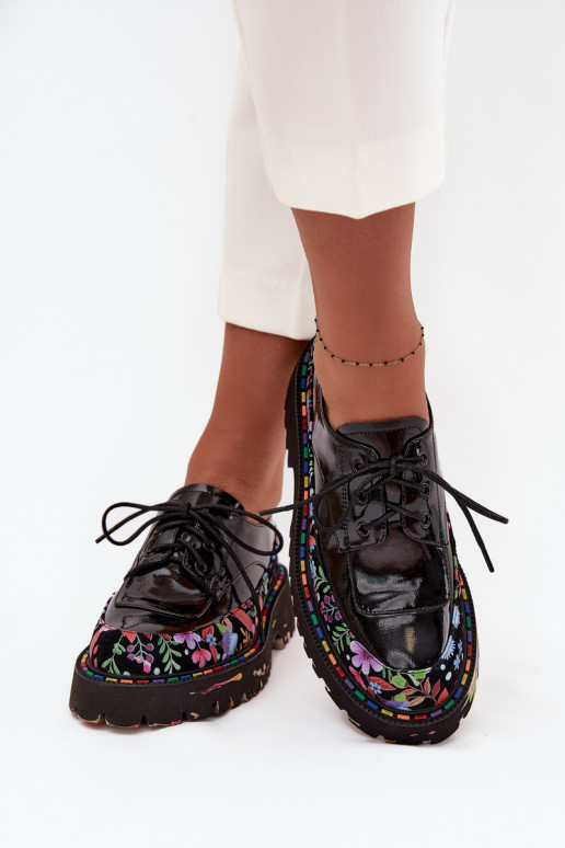 su lako efektu bataisuĮjungtaturalnej Skóry su raštais Artiker 57C0174 juodos spalvos