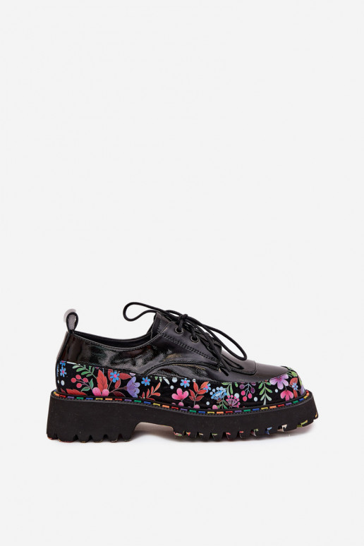 su lako efektu bataisuĮjungtaturalnej Skóry su raštais Artiker 57C0174 juodos spalvos