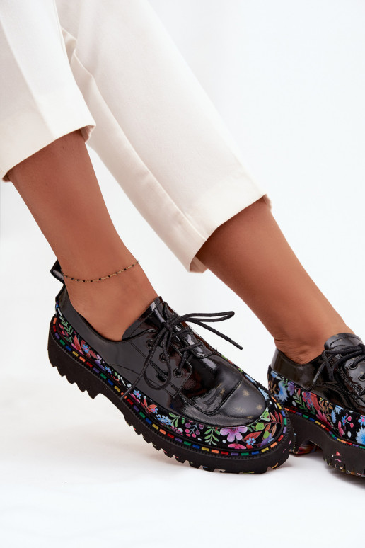 su lako efektu bataisuĮjungtaturalnej Skóry su raštais Artiker 57C0174 juodos spalvos