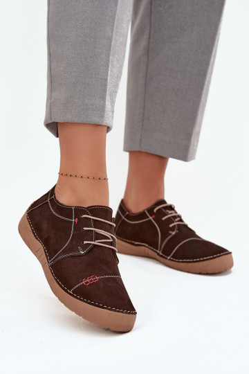 Oda batai MoteriškassuPrzeszyciami Artiker 57C2114 rudos spalvos 2