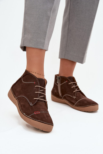 Oda batai MoteriškassuPrzeszyciami Į Pilį Artiker 57C2117 rudos spalvos 2