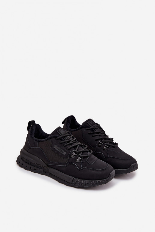 sportiniai bateliai Vyriški pašiltinti SS174411 HI-POLY SYSTEM juodos spalvos