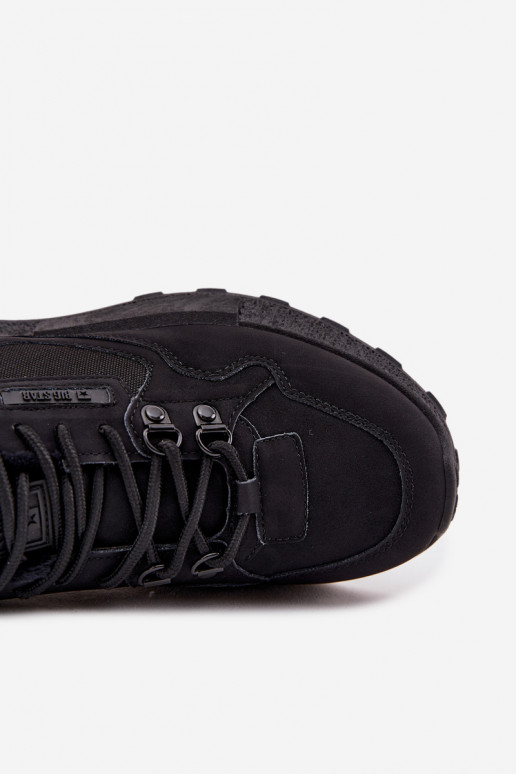 sportiniai bateliai Vyriški pašiltinti SS174411 HI-POLY SYSTEM juodos spalvos