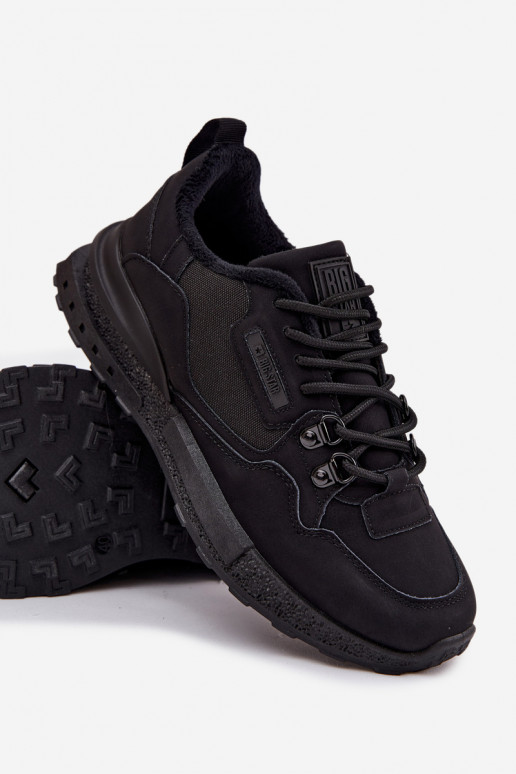 sportiniai bateliai Vyriški pašiltinti SS174411 HI-POLY SYSTEM juodos spalvos