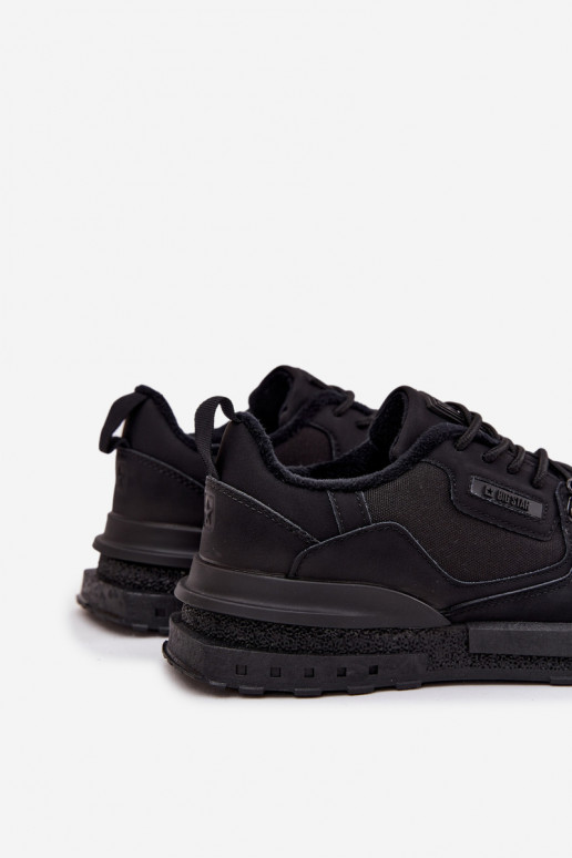 sportiniai bateliai Vyriški pašiltinti SS174411 HI-POLY SYSTEM juodos spalvos