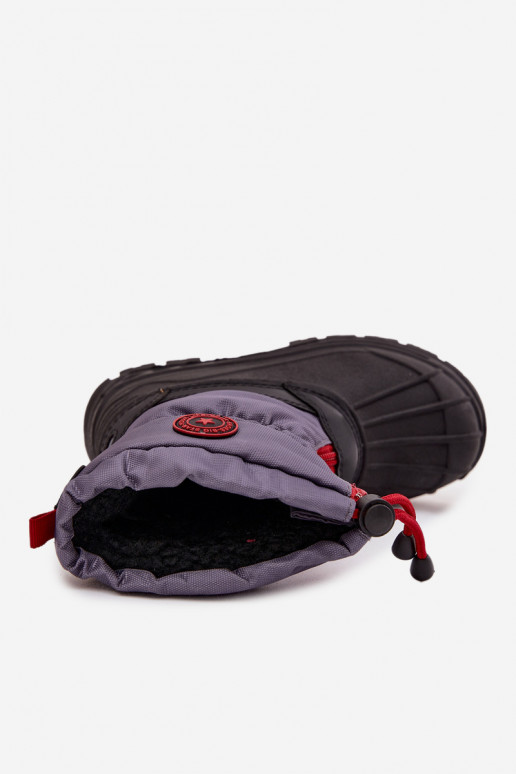 Vaikiški sniego batai Į Pilį Big Star SS374031 pilka-juodos spalvos