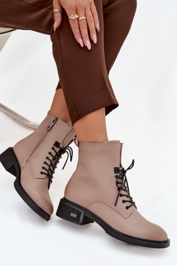 Moteriški aulinukaisuĮjungtaturalnej Skóry Ant žemo kulno pašiltinti Vinceza 39955 smėlio spalvos