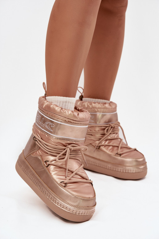 sniego batai Moteriškas su stilingomis detalėmis O'NEILL LISA INOMEN HIGH 90253012.99U aukso spalvos