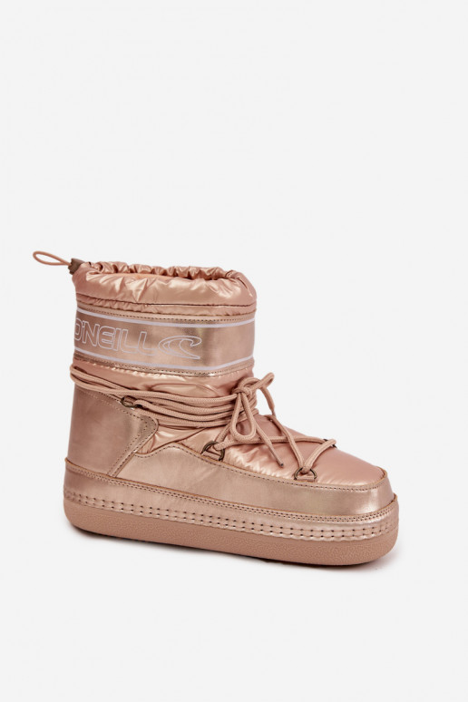 sniego batai Moteriškas su stilingomis detalėmis O'NEILL LISA INOMEN HIGH 90253012.99U aukso spalvos