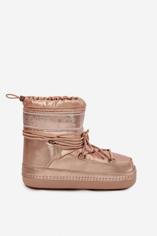 sniego batai Moteriškas su stilingomis detalėmis O'NEILL LISA INOMEN HIGH 90253012.99U aukso spalvos