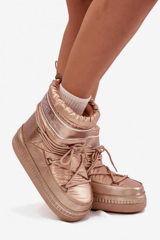 sniego batai Moteriškas su stilingomis detalėmis O'NEILL LISA INOMEN HIGH 90253012.99U aukso spalvos