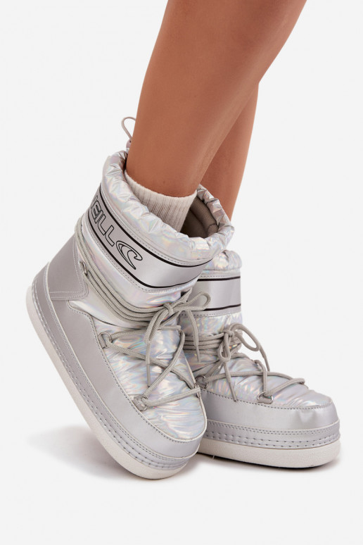 sniego batai Moteriškas su stilingomis detalėmis O'NEILL LISA INOMEN HIGH 90253012.99S sidabro spalvos