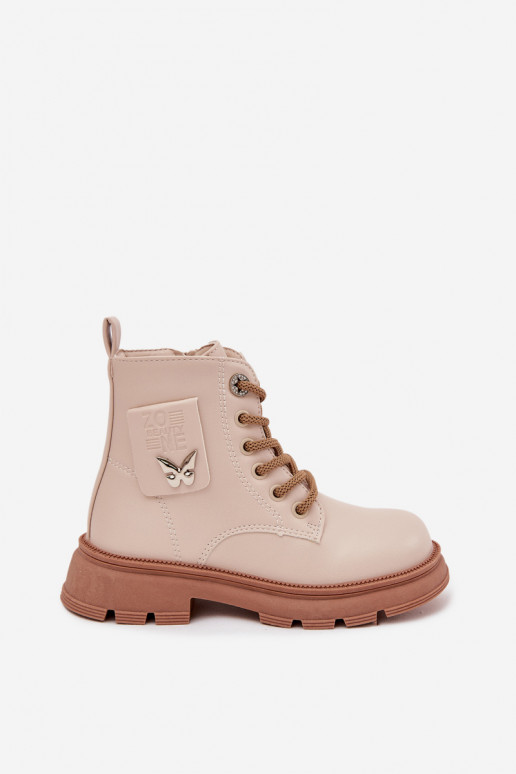 pašiltinti Aulinukai Vaikiški Į Pilį smėlio spalvos Alverina