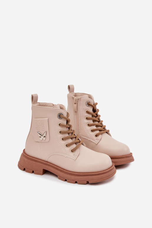 pašiltinti Aulinukai Vaikiški Į Pilį smėlio spalvos Alverina