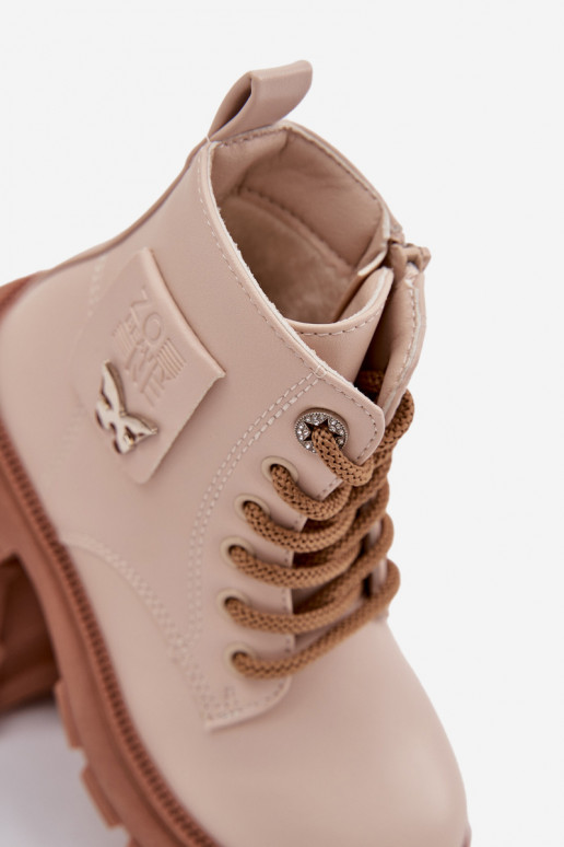 pašiltinti Aulinukai Vaikiški Į Pilį smėlio spalvos Alverina