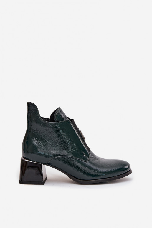 Oda su lako efektu Aulinukai Klocke Su puošniais Detalem pašiltinti Zazoo 60560 chaki spalvos