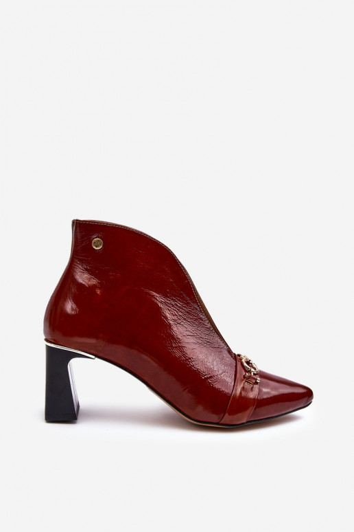 Oda Aulinukai su kulniukais Tai turiciejka 05262-02 rudos spalvos