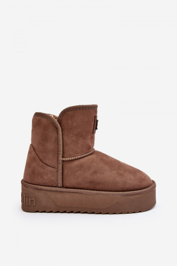 Veganas sniego batai su platforma D.Franklin DFSH371004 smėlio spalvos 2