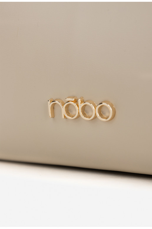 Rankinė Pirkėjaska su sagtimis NOBO BAG6010-015 Ryškiaismėlio spalvos