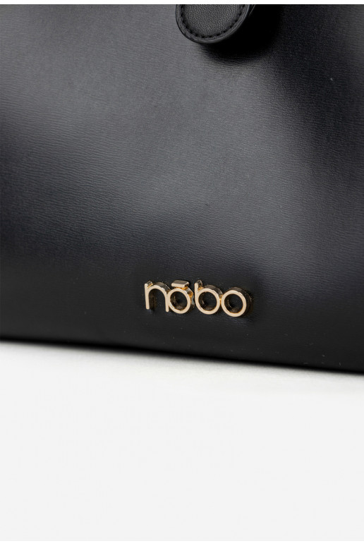 Rankinė Pirkėjaska su sagtimis NOBO BAG6010-020 juoda