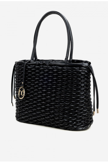 Pirkinių krepšio tipo rankinė NOBO BAG5940-020 juoda 2