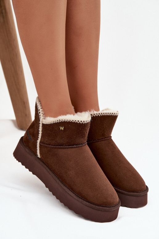 sniego batai Moteriškas su platforma INrangler 20253093.IKU CzekoladoĮe